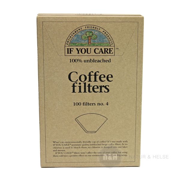 Coffee Filters no 4 ubleget If You Care �kologisk